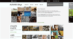 Desktop Screenshot of handprints.alinari.it