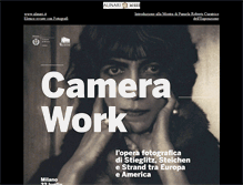 Tablet Screenshot of camerawork.alinari.it